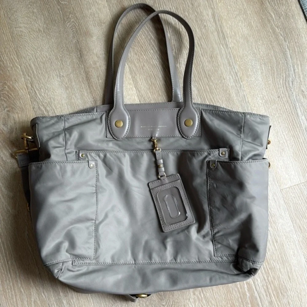 Marc by Marc Jacob’s diaper bag grey/ green